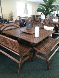 Beechworth Table with Benches